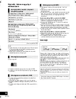 Preview for 32 page of Panasonic SC-HC38 Operating Instructions Manual