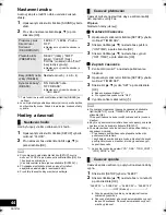 Preview for 44 page of Panasonic SC-HC38 Operating Instructions Manual