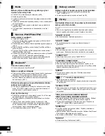 Preview for 46 page of Panasonic SC-HC38 Operating Instructions Manual