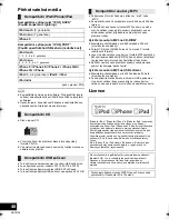 Preview for 48 page of Panasonic SC-HC38 Operating Instructions Manual