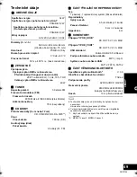 Preview for 49 page of Panasonic SC-HC38 Operating Instructions Manual