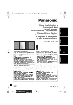 Предварительный просмотр 1 страницы Panasonic SC-HC39 Operating Instructions Manual