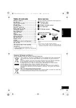 Предварительный просмотр 3 страницы Panasonic SC-HC39 Operating Instructions Manual