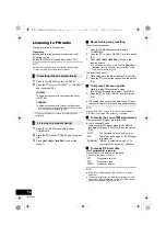 Preview for 12 page of Panasonic SC-HC395 Operating Instructions Manual