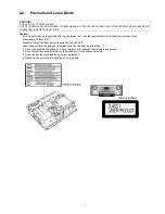 Preview for 7 page of Panasonic SC-HC3P Service Manual