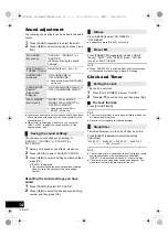 Preview for 14 page of Panasonic SC-HC400 Operating Instructions Manual