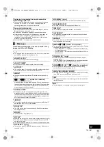 Preview for 17 page of Panasonic SC-HC400 Operating Instructions Manual