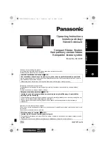 Panasonic SC-HC57 Operating Instructions Manual preview