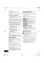 Preview for 14 page of Panasonic SC-HC57 Operating Instructions Manual