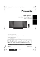 Preview for 1 page of Panasonic SC-HC57 Owner'S Manual