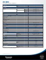 Preview for 2 page of Panasonic SC-HC57 Specifications