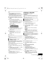 Preview for 17 page of Panasonic SC-HC57DB Operating Instructions Manual