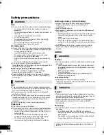 Preview for 2 page of Panasonic SC-HC58 Operating Instructions Manual