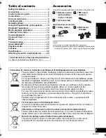 Preview for 3 page of Panasonic SC-HC58 Operating Instructions Manual