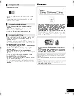 Preview for 23 page of Panasonic SC-HC58 Operating Instructions Manual