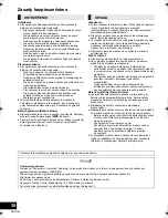 Preview for 30 page of Panasonic SC-HC58 Operating Instructions Manual