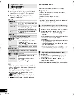 Preview for 42 page of Panasonic SC-HC58 Operating Instructions Manual