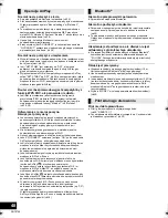 Preview for 48 page of Panasonic SC-HC58 Operating Instructions Manual