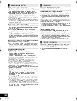 Preview for 100 page of Panasonic SC-HC58 Operating Instructions Manual