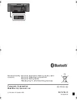 Preview for 108 page of Panasonic SC-HC58 Operating Instructions Manual