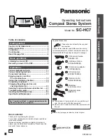 Panasonic SC-HC7 Operating Instructions Manual предпросмотр