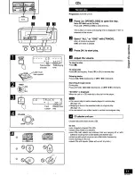 Предварительный просмотр 11 страницы Panasonic SC-HD515 Operating Instructions Manual