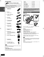 Preview for 2 page of Panasonic SC-HT1000 Operating Instructions Manual