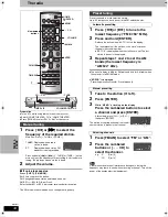 Предварительный просмотр 44 страницы Panasonic SC-HT1500 Operating Instructions Manual