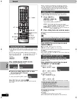 Предварительный просмотр 46 страницы Panasonic SC-HT1500 Operating Instructions Manual