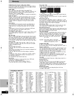 Предварительный просмотр 54 страницы Panasonic SC-HT1500 Operating Instructions Manual