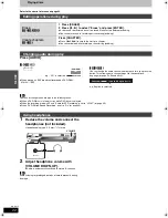 Preview for 22 page of Panasonic SC-HT1500 Operating Manual