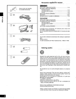 Preview for 4 page of Panasonic SC-HT260 Operating Operating Instructions Manual