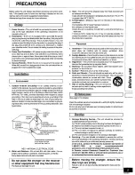 Предварительный просмотр 5 страницы Panasonic SC-HT290 Operating Instructions Manual