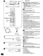 Предварительный просмотр 22 страницы Panasonic SC-HT290 Operating Instructions Manual