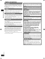 Предварительный просмотр 2 страницы Panasonic SC-HT40 Operating Instructions Manual