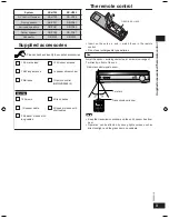 Предварительный просмотр 3 страницы Panasonic SC-HT40 Operating Instructions Manual