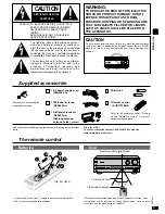 Предварительный просмотр 3 страницы Panasonic SC-HT405D-S Operating Operating Instructions Manual