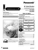 Preview for 1 page of Panasonic SC-HT425D Operating Instructions Manual