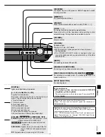 Preview for 17 page of Panasonic SC-HT425D Operating Instructions Manual