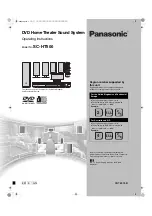 Panasonic SC-HT500 Operating Instructions Manual предпросмотр