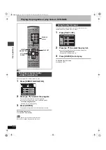 Предварительный просмотр 22 страницы Panasonic SC-HT500 Operating Instructions Manual