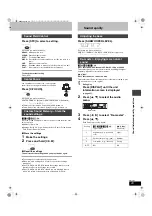 Предварительный просмотр 29 страницы Panasonic SC-HT500 Operating Instructions Manual