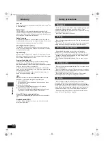 Предварительный просмотр 38 страницы Panasonic SC-HT500 Operating Instructions Manual