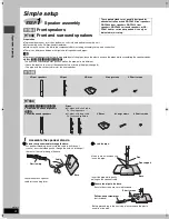 Предварительный просмотр 4 страницы Panasonic SC-HT530 Operating Instructions Manual