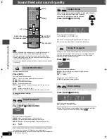 Предварительный просмотр 24 страницы Panasonic SC-HT530 Operating Instructions Manual