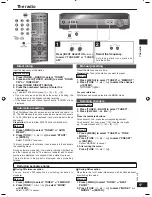 Предварительный просмотр 17 страницы Panasonic SC-HT56 - Blu-Ray Home Theater Receiver Operating Instructions Manual