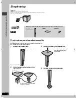 Предварительный просмотр 4 страницы Panasonic SC-HT623 Operating Instructions Manual