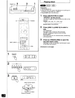 Предварительный просмотр 14 страницы Panasonic SC-HT65 Operating Instructions Manual