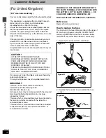 Предварительный просмотр 4 страницы Panasonic SC-HT700 Operating Instructions Manual