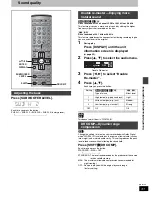 Предварительный просмотр 31 страницы Panasonic SC-HT700 Operating Instructions Manual